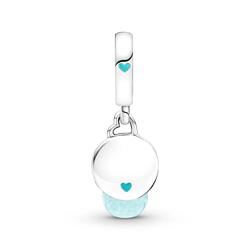 Pandora-Pendentif 2 en 1 en Argent 925 pour Femme, Ampoule Shoous Originale, Convient pour Bijoux à la Mode, Bricolage Exécutif comme Bracelets, Cadeaux Élégants 2