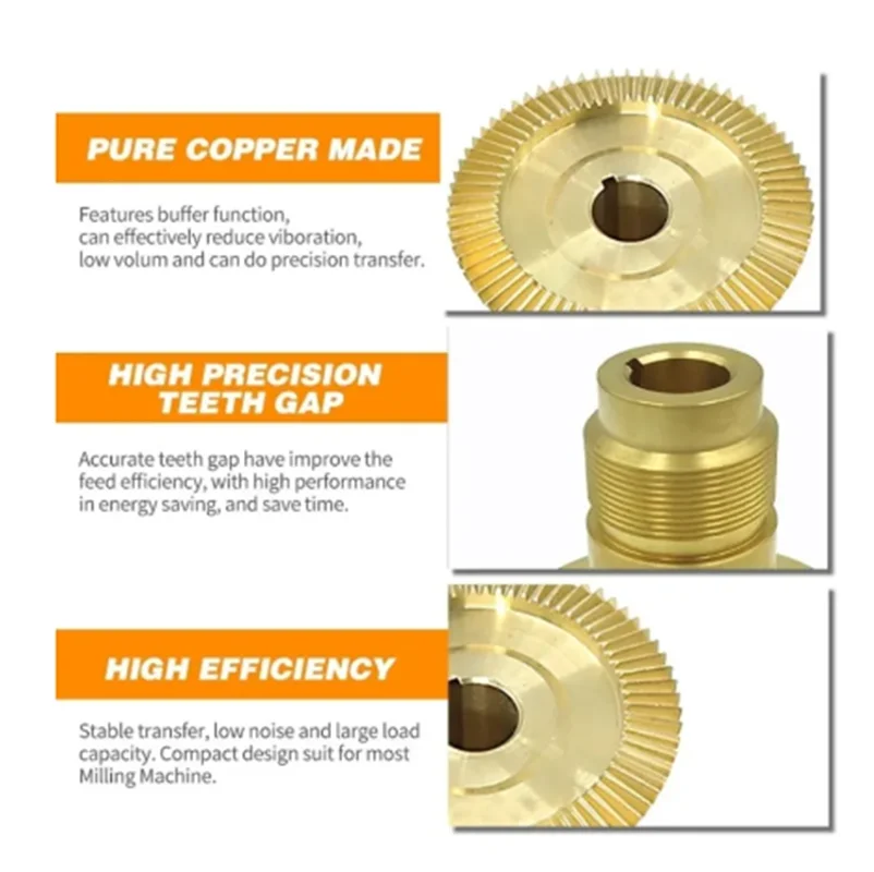 1 шт. фрезерный станок коническая шестерня спиральная Bridgeport бронзовая для подачи