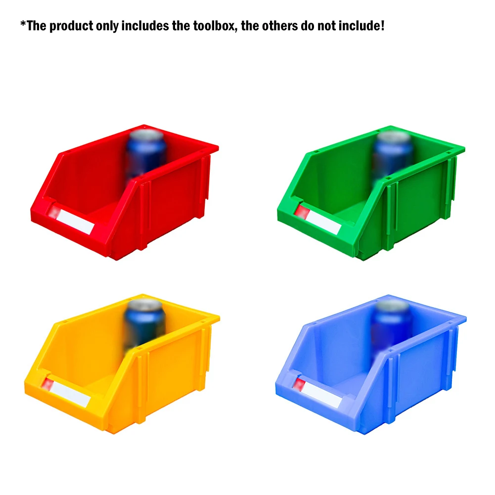 

1pc Parts Box Bin 250*150*120mm For Tool Storage Assemble Holder For Workshop Goods Shelf Screw Parts Container Storage Holders