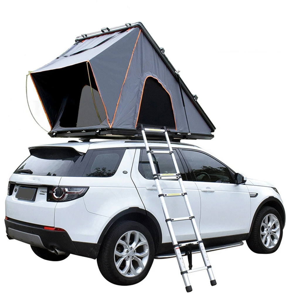 

Lightweight Rooftop Tent Hot Sale Auto Triangle 4 Person Family Car Camping Tent
