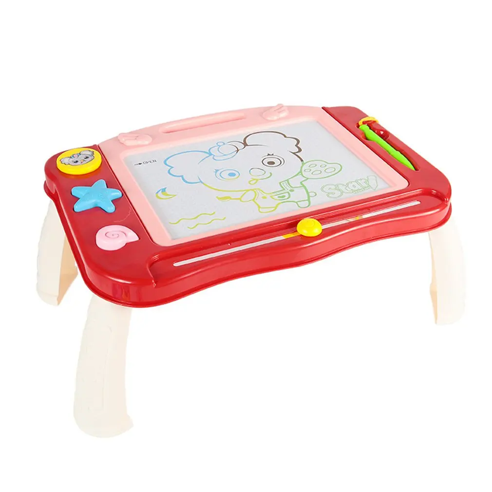 

Children Painting Graffiti Writing Board Magnetic Drawing Board With Bracket Early Educational Learning Paint Toys Drawing Table
