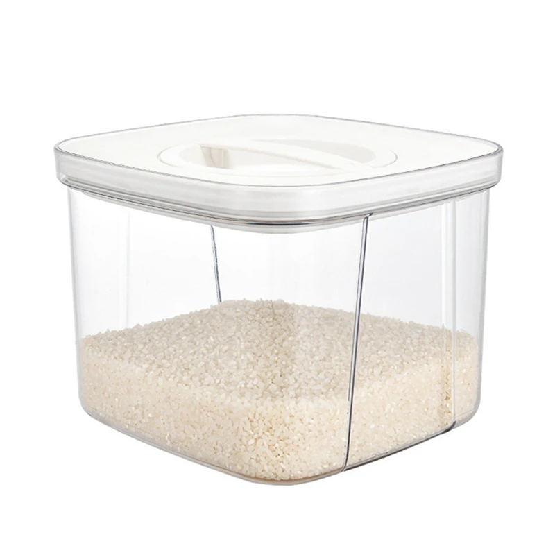 

Кухонная коробка для хранения, контейнер-органайзер для пищевых продуктов, герметичный прозрачный контейнер для хранения зерен, муки, риса