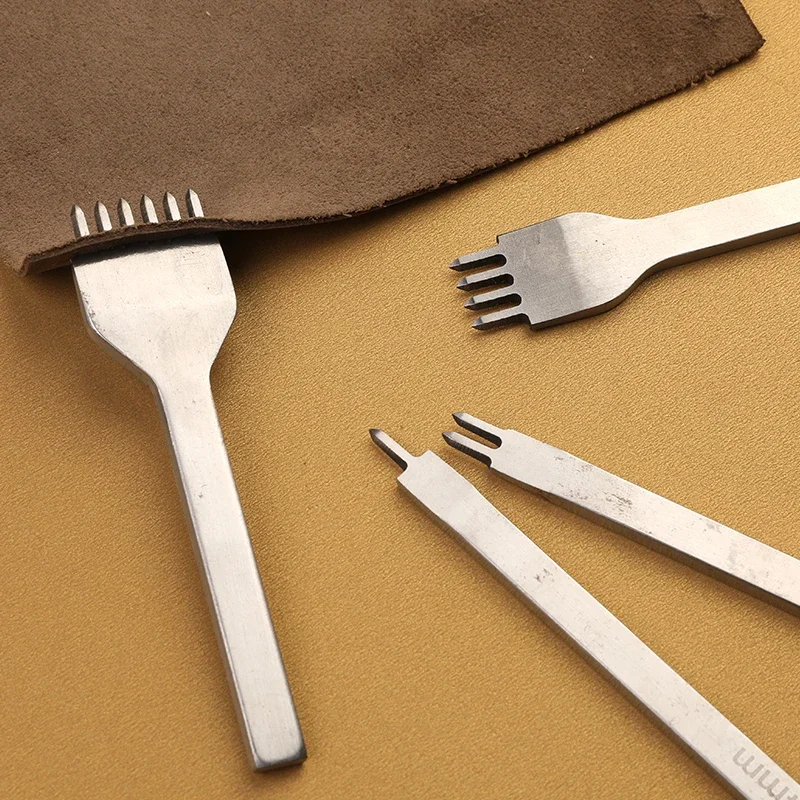 IMZAY Набор Для Перфорации Кожи С Большими Швейными Иглами Инструменты Пробивания