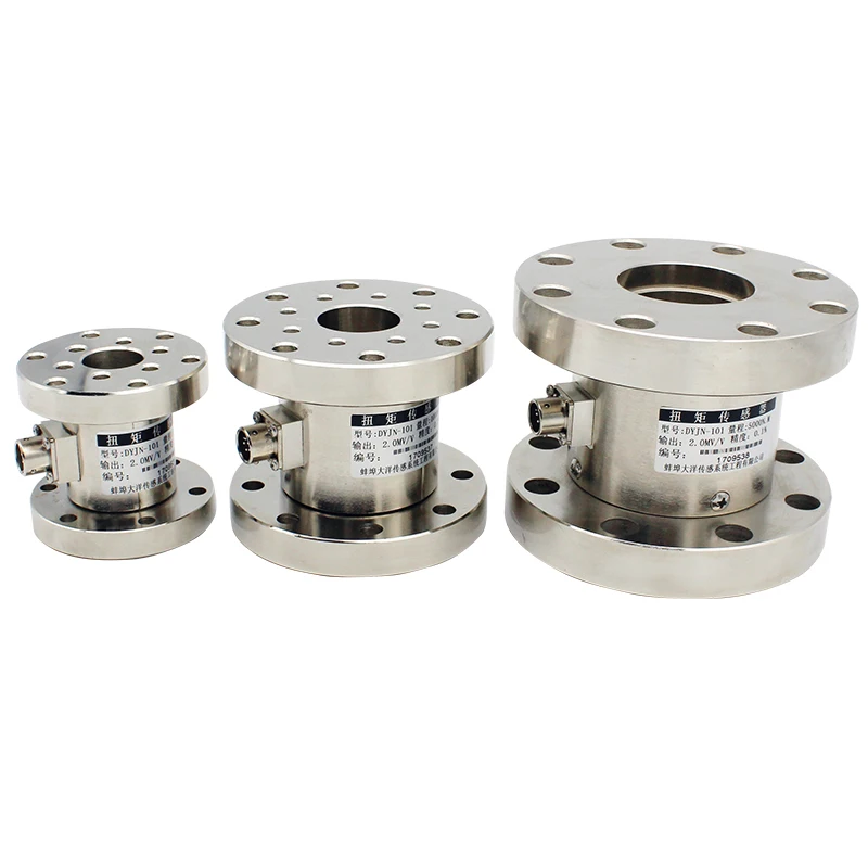 

20Nm 500Nm 5000Nm Static Torque Sensor Double Flange Rotary Torsional Non-Continuous Torsion Force Transducer Compact structure