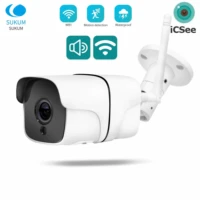 5mp icsee wifi outdoor camera ip bullet cctv two ways audio waterproof video surveillance wireless camera