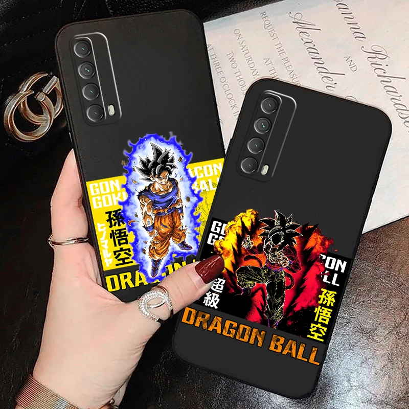 

Dragon Ball Anime Phone Case For Huawei P Smart Z 2019 2020 2021 P40 P30 P20 P10 Lite 5G Carcasa Liquid Silicon Silicone Cover