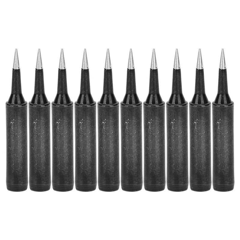 

BMDT-10Pcs 900M-T-I Series Soldering Iron Tips Soldering Bits Welding Industrial More Tool For 900M‑ESD 907 907‑ESD 933