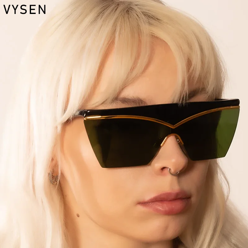 Солнцезащитные очки в стиле ретро для мужчин и женщин большой квадратной оправе