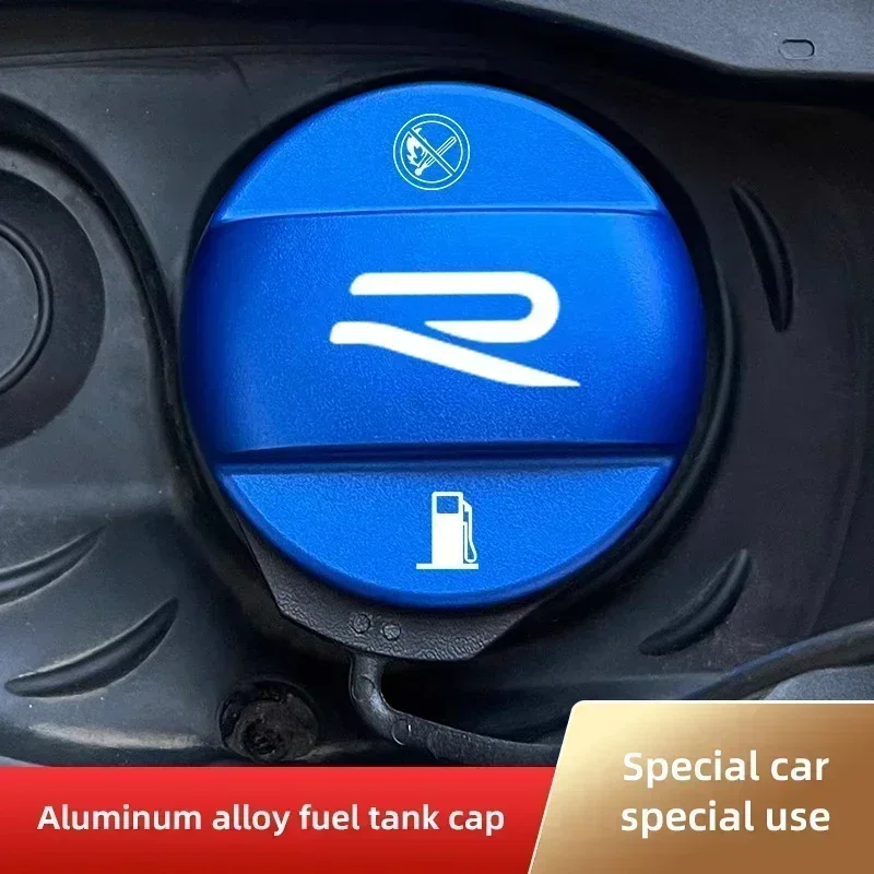 Фото Крышка топливного бака из алюминиевого сплава для VW GTI Polo Golf MK6 7 8 Passat B6 7 8 9 Tiguan T-ROC Arteon Jetta №3