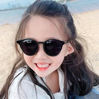high quality children sunglasses lovely baby kids clear tinted color lens round sun glasses summer boys girls eyeglasses goggles