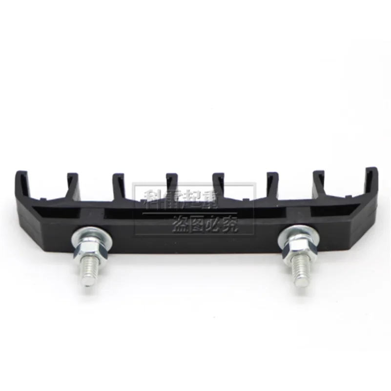 Однополюсный скользящий контактный провод зажим для лифта 3/4