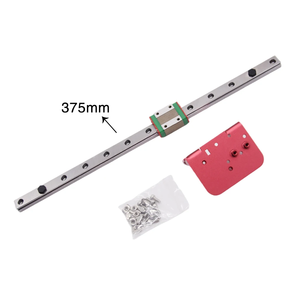 

Upgrade Ender-3/CR-10 X-Axis MGN12C Linear Rail Industrial Materials Upgrade Kit 315mm 375mm Linear Rail 3D Printer Parts
