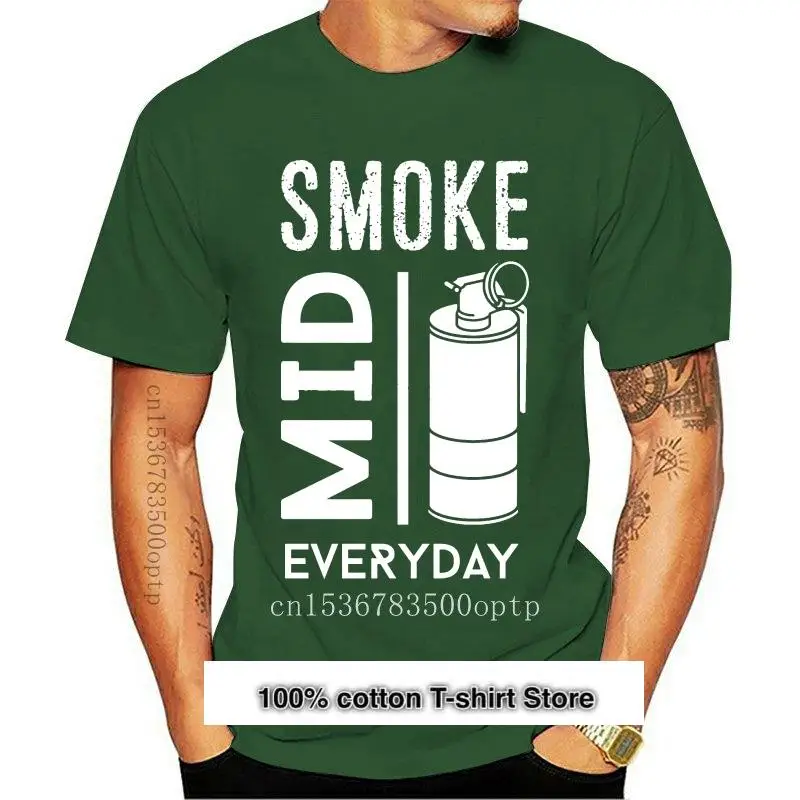 

Camiseta de Gaming CSGO, camiseta Smoke Mid Everyday Counter Strike, nueva