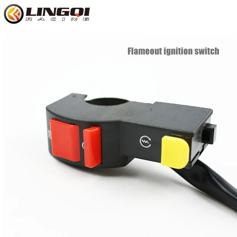 

LINGQI Motorcycle Flameout Ignition High Quality Lamp Brads IP67 Waterproof Headlight Assembly Modification Switch Dirt Pit Bike