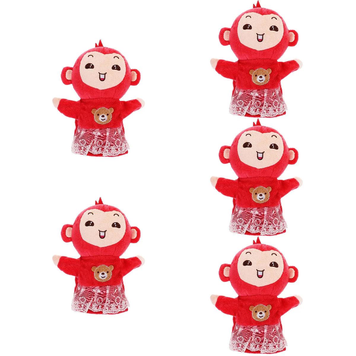 

Игрушка-марионетка для раннего развития, плюшевые игрушки для малышей, Детские милые Мультяшные животные, развивающая обезьяна, Декор