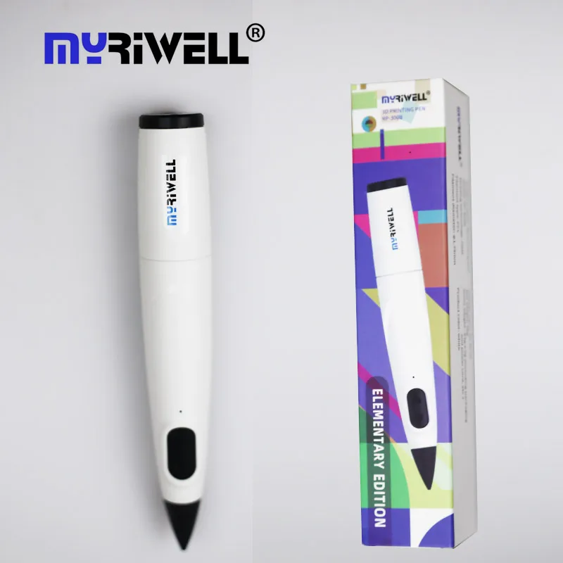 Фото 3d-ручка myriwell низкотемпературная с 50 метровым наполнителем Pcl №3