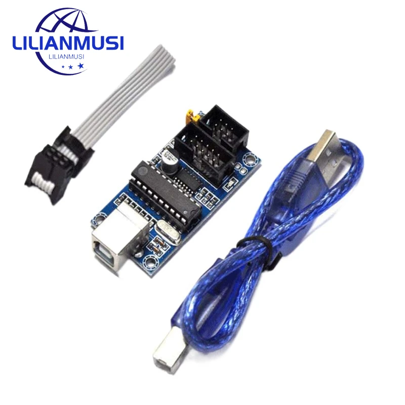 USBTiny USBtinyISP AVR ISP программатор загрузчик для Arduino R3 Meag2560 с 10-контактным кабелем для программирования
