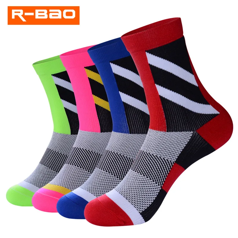 

Compression Running Sock for Men Women Youth Cushioned Athletic Crew Socks with Arch Support Cycling Sport Stocking Big Kid Sock
