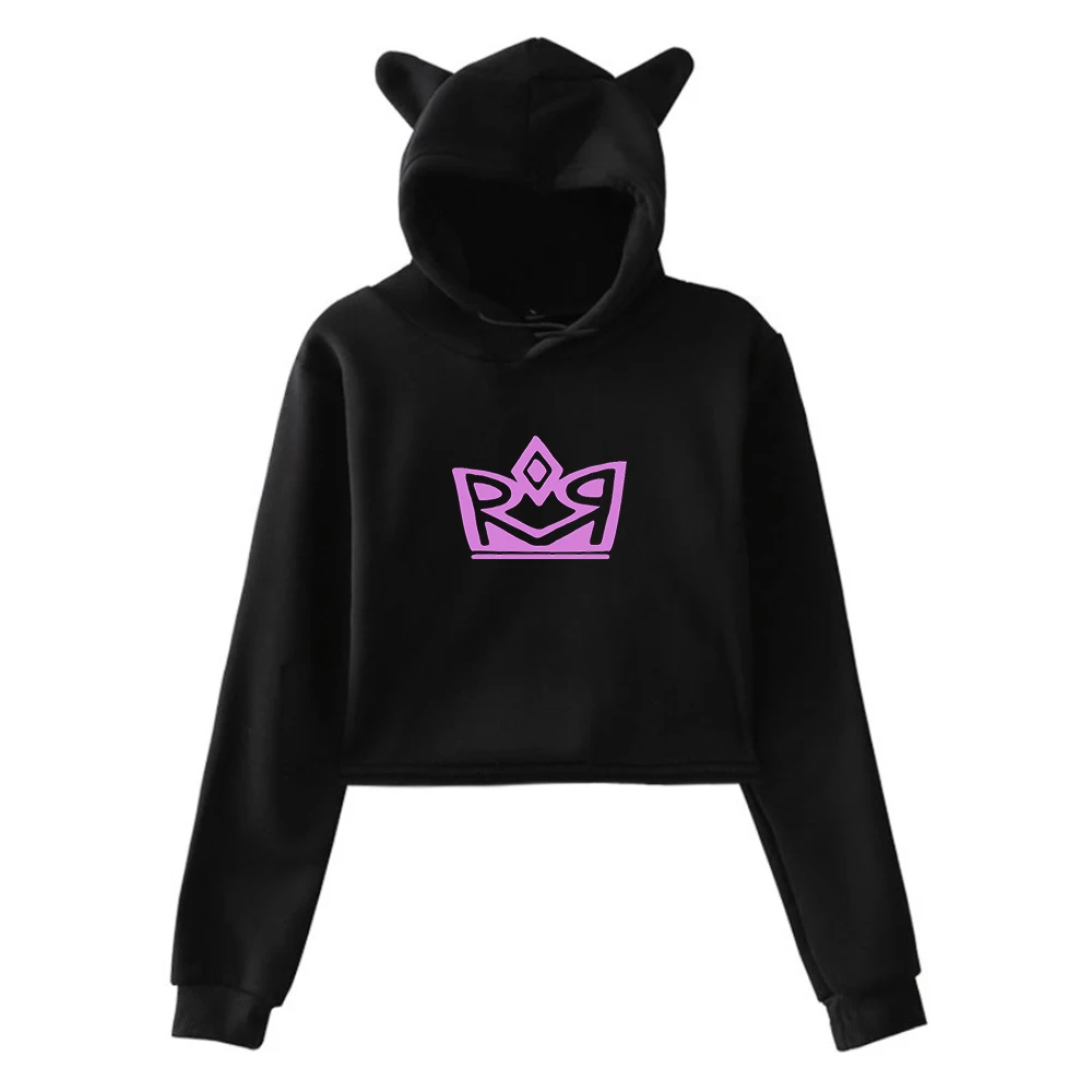 Ranboo R800 пуловер Dream Team SMP Double R Merch толстовка с кошачьими ушками толстовки длинными
