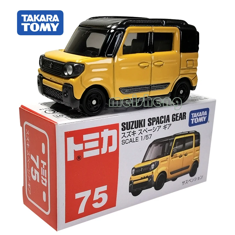 

TAKARA TOMY TOMICA Scale 1/57 Suzuki Spacia Gear 75 Alloy Diecast Metal Car Model Vehicle Toys Gifts Collect Ornaments
