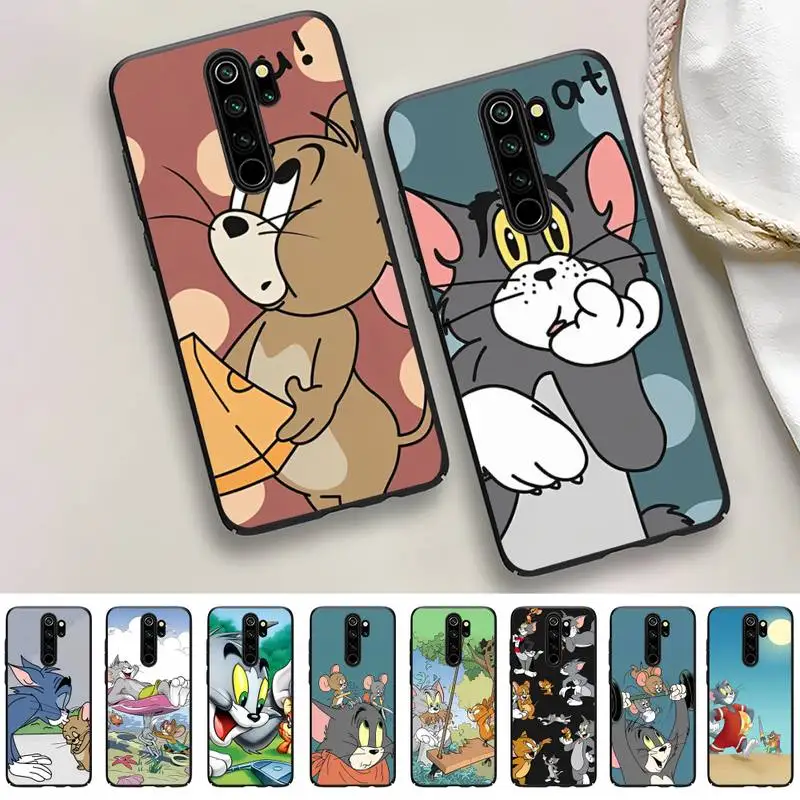 

M-Mouses and C-cats Phone Case For Redmi 9 5 S2 K30pro Silicone Fundas for Redmi 8 7 7A note 5 5A