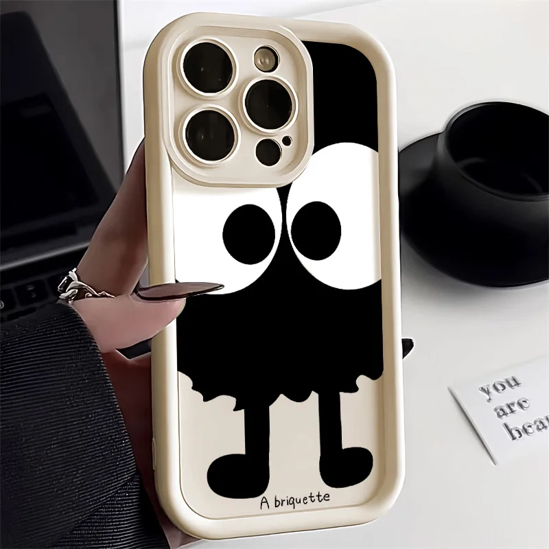 

Funny Anti Knock Cases For iPhone 15 Pro Max 11 14 12 13 Pro Max Silicon Back Case For iPhone 7 8 14 15 Plus SE 2020 X XR XS Max