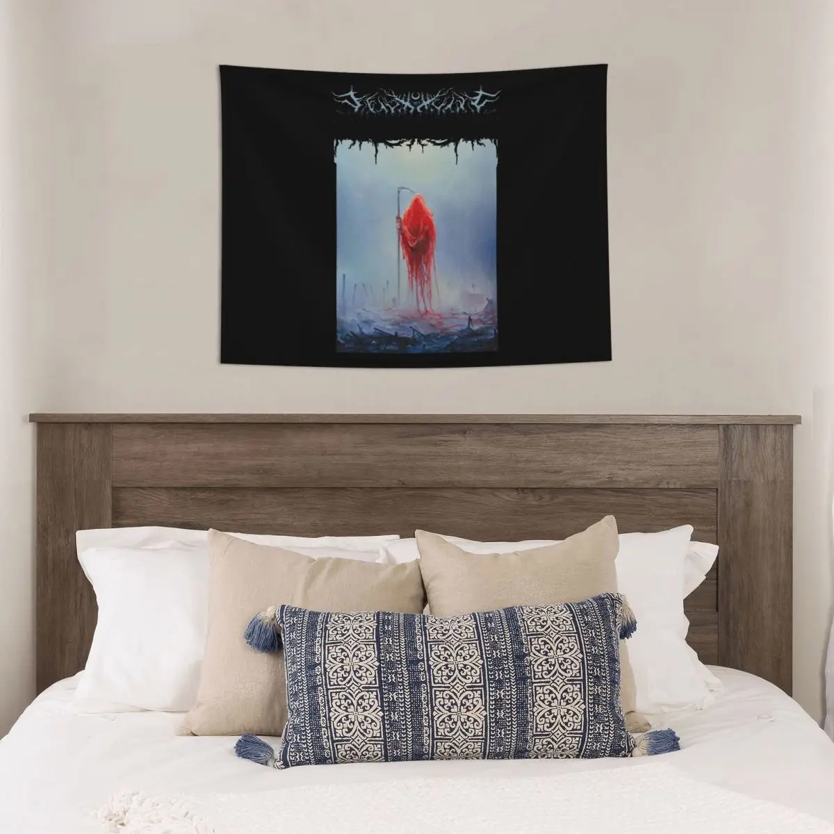 Музыкальный гобелен Lorna Shore Deathcore полиэстер настенная подвесная американская