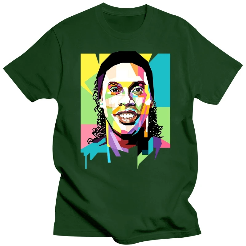 Футболка Wpap Ronaldinho лучшего качества 100% хлопок 033495