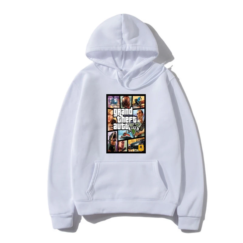 

Hoody NEW GTA V GTA Five Men Black Outerwear Autumn S-2XL