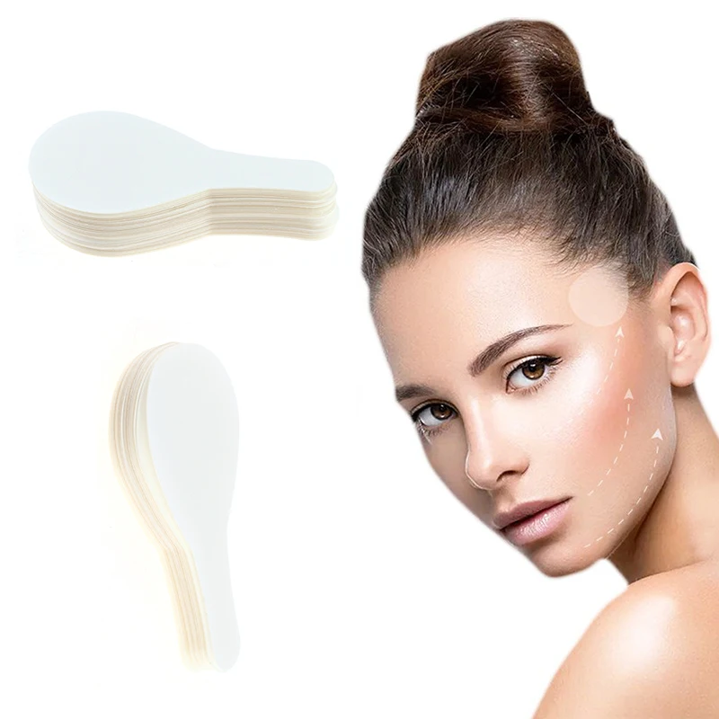 

20/40 шт., невидимые Пластыри для лица с двойным подтягиванием подбородка