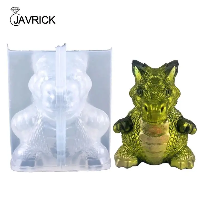

Lovely-Dinosaur Silicone Mold Silicone Mold Home Ornaments Clay Handicrafts-Dinosaur Resin Epoxy Mold DIY Craft