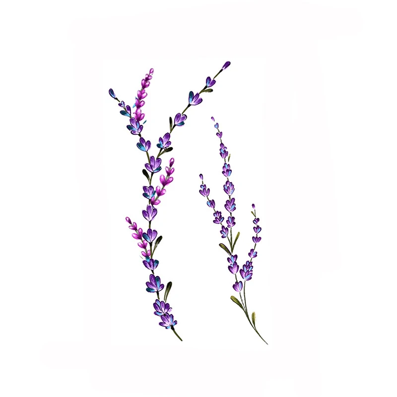 Временные татуировки MOLOOP Лаванда