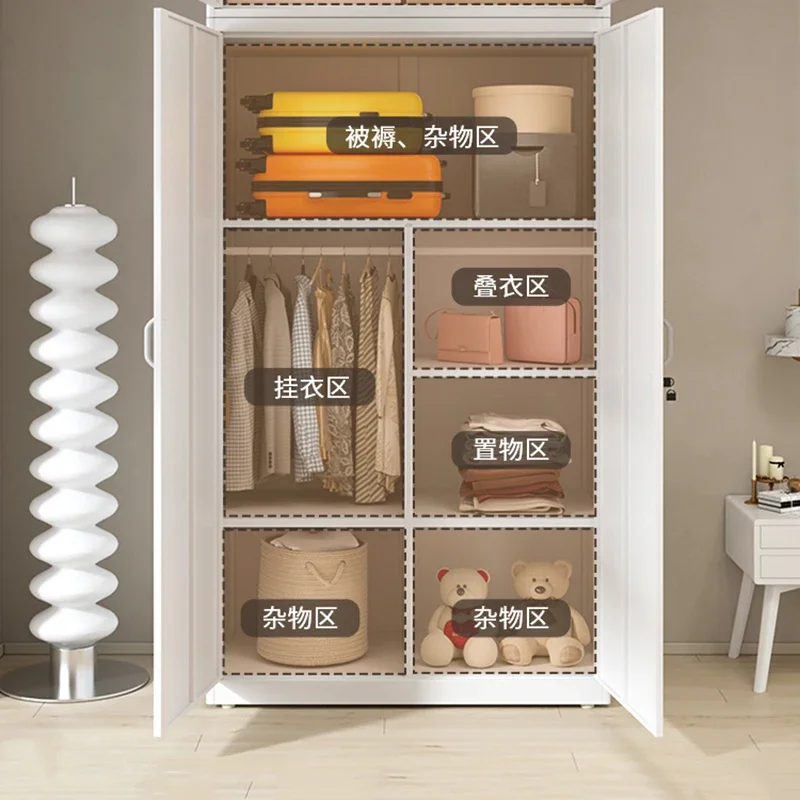 Стальные шкафы для одежды белый органайзер хранения бесплатная доставка