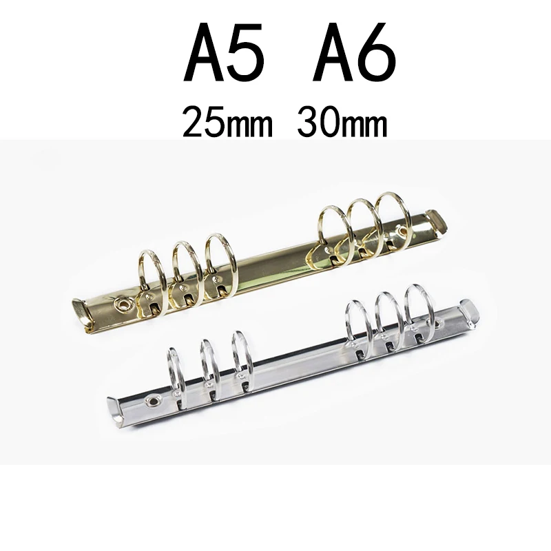 

Gold Silver 25 30 MM A5 Notebook Binder Mechanism Replacement Kit