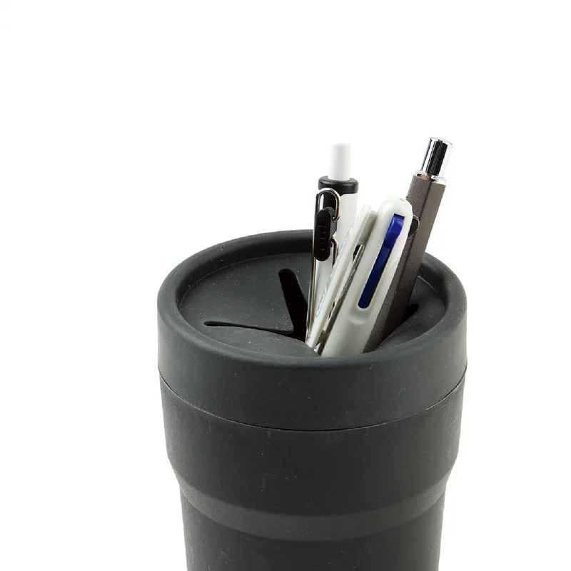 Мини маленькая черная Автомобильная мусорная корзина контейнер для хранения