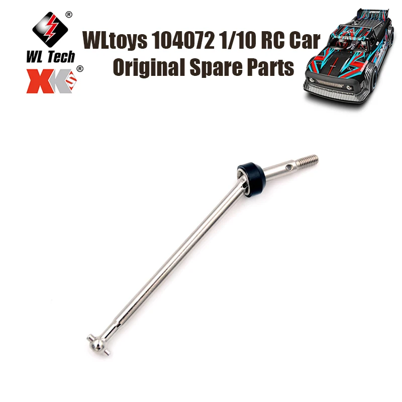 

WLtoys 104072 1/10 RC Car Original Spare Parts 104001-1927 Front Wheel Drive Shaft High-speed Car Drive Shaft Universal Joint