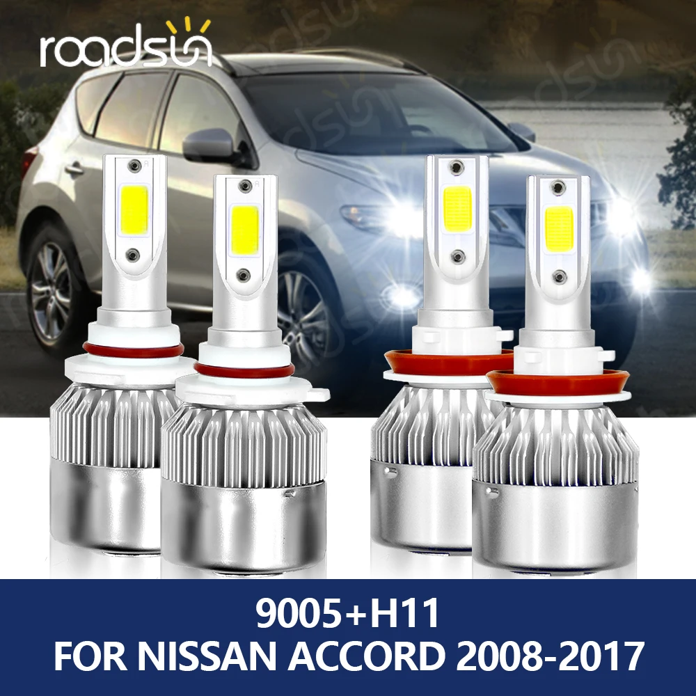 

Светодиодсветильник фара для Nissan Accord 9005-2008, 2017 лм, 70 Вт