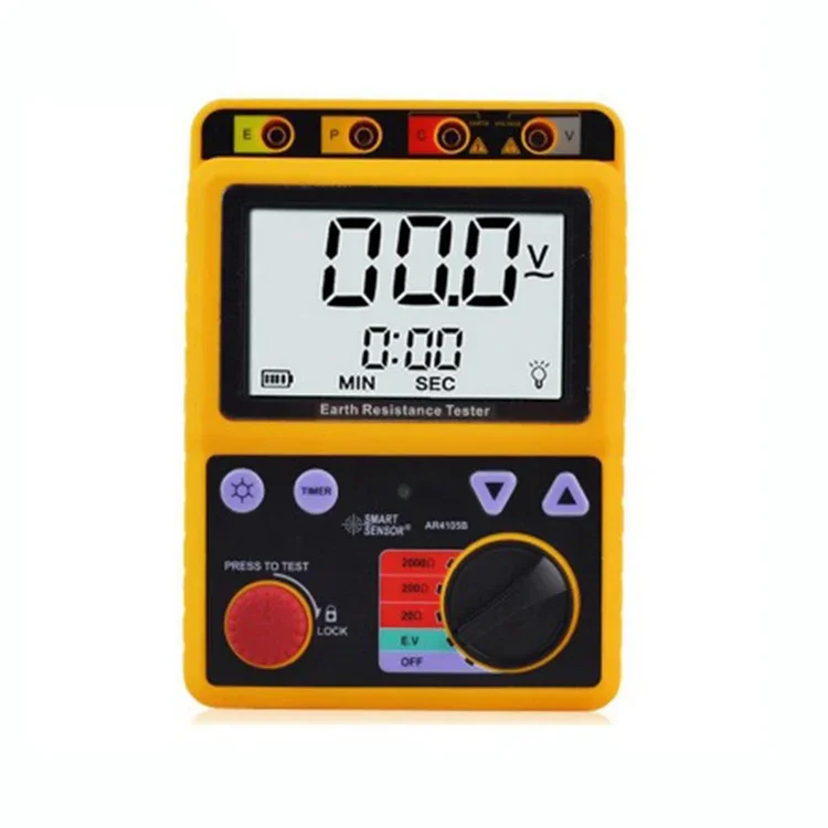 Датчик SMART AR4105A 200 Ом Измеритель сопротивления заземления Цифровой тестер