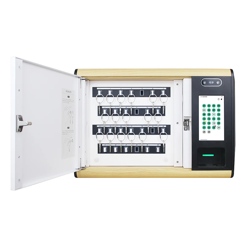 

Keylongest Tower Magnetic Smart Key Cabinet Intelligent Key Lock Management System with 26 keys