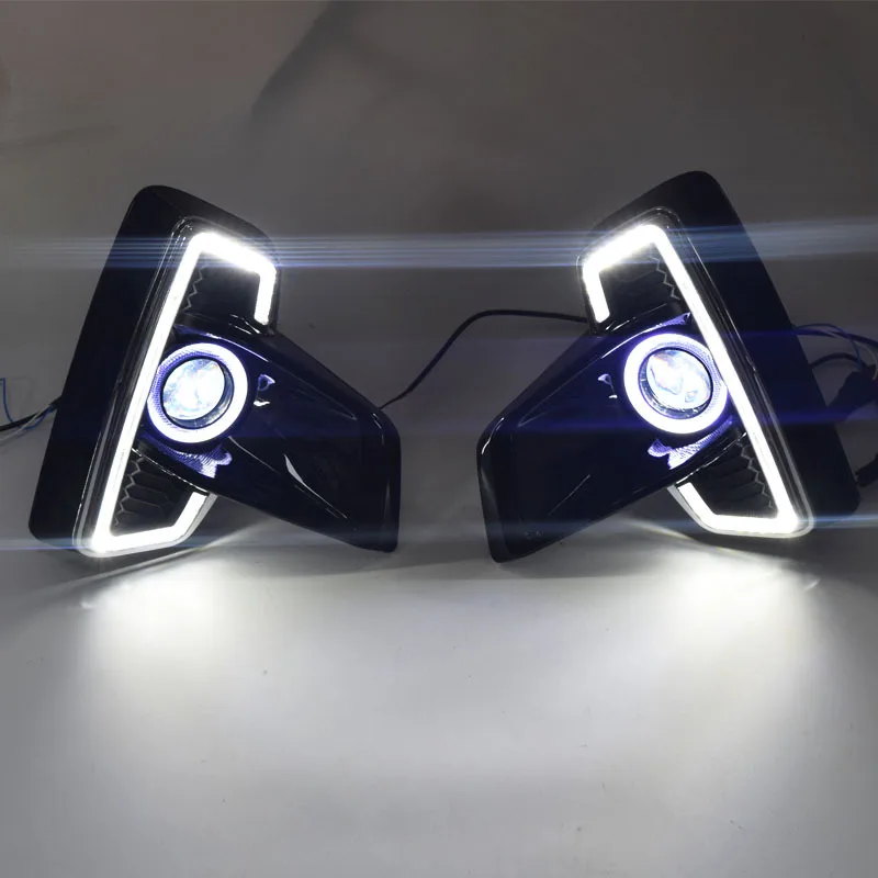 Дневные ходовые огни светодиодный DRL + Противотуманные фары указатель поворота