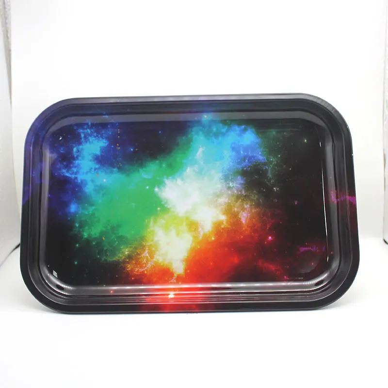 

28cm*18cm Rolling Tray Papers Cigarette Smoke Smoking Accessories Tool Tobacco Storage Plate Discs for Herb Grinder