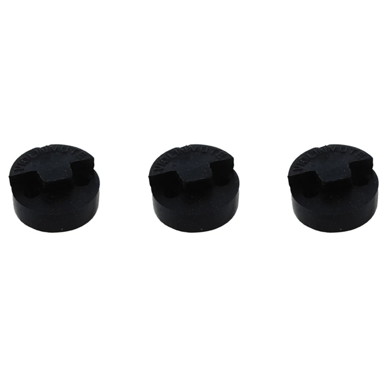 

3x Бесшумная Замена скрипки с двойным отверстием Tourte Black Rubber sorder