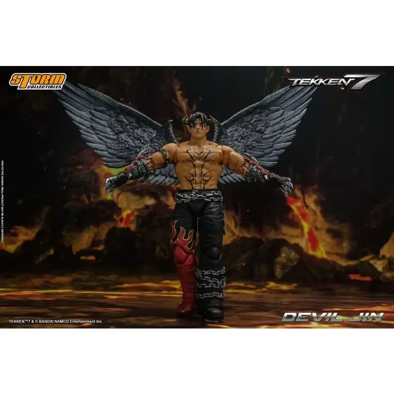 Фото Коллекционная фигурка Storm Toys BNTK05 DEVIL JIN Tekken 7 в масштабе 1/12, модель для декора №2