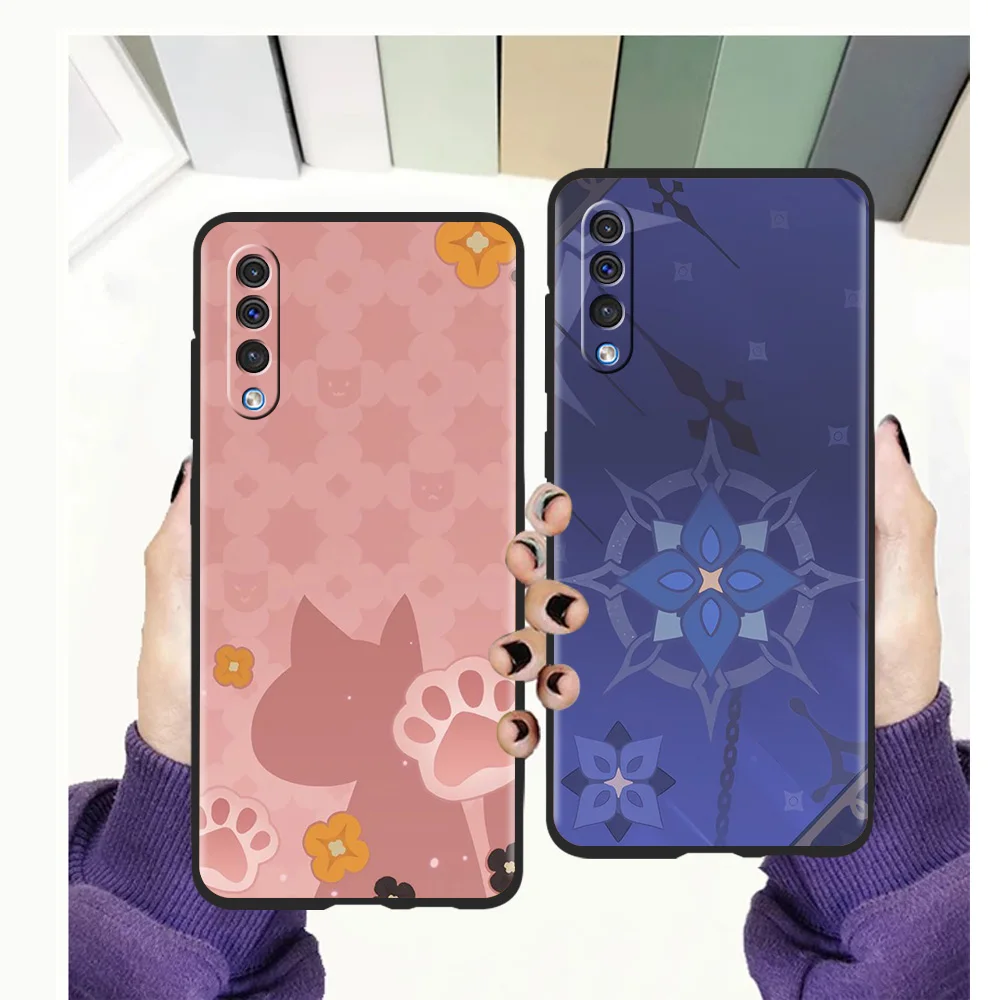 

Genshin Impact Game Clear Phone Cover Case For Samsung Galaxy A12 A02 A03 A03S A52 A70 A50 A20 A10 A10S A40 4G Silicone Shell