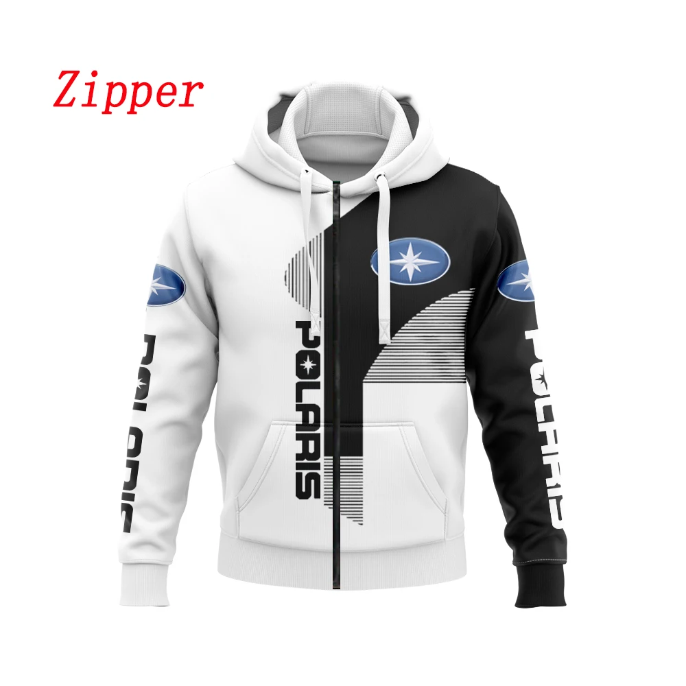 Polaris уличная мотоциклетная мужская толстовка с капюшоном и 3D принтом толстовки