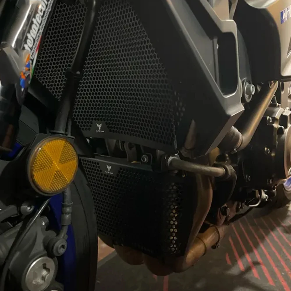 Фото MT-10 SP 2022 2023 2024 2025 для Yamaha MT 10 MT10 FZ 10 FZ-10 2016-2020 21 решетка радиатора мотоцикла, крышка масляного охлаждения №2