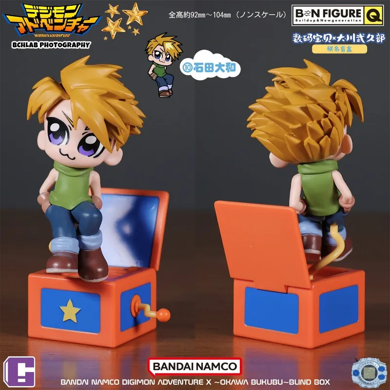 Фото Новинка в наличии: Оригинальные фигурки Bandai BNFIGUREQ Digimon Adventure X Takenobu Bkub Agumon Gabumon, коллекционные игрушки в закрытых коробках, модные подарки №4