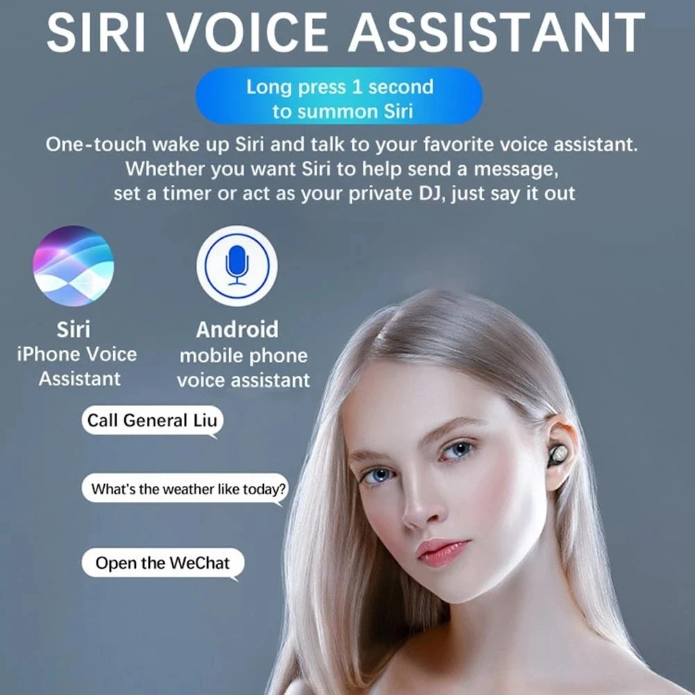 Беспроводные наушники Sport Auriculares 2000 мАч