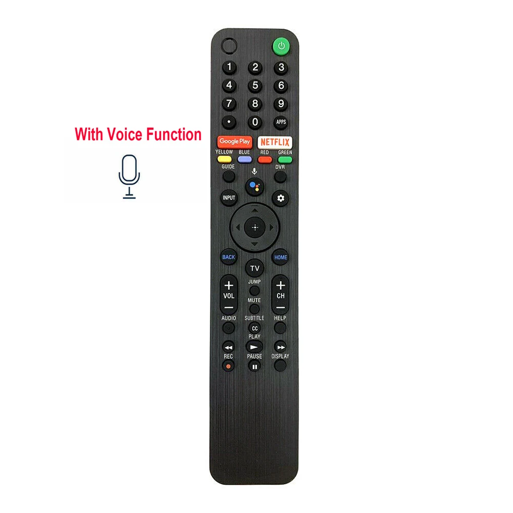

RMF-TX600U RMF-TX500U For Sony Smart 4K UHD TV With Voice Remote Control KD-75XH9505 KD-55A8H KD-65A8H XBR-65A9G 55X850G 65X850G