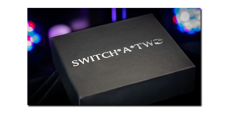 

Switch-A-Two by Mark Mason Magic Tricks Performer Card Walk Around Magia Close Up Gimmicks Props Signed Cards Across Imagination